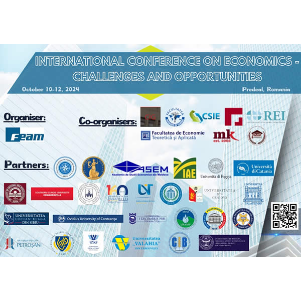 INTERNATIONAL CONFERENCE ON ECONOMICS - CHALLENGES AND OPPORTUNITIES