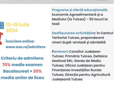 Program de studii universitare de licență ID